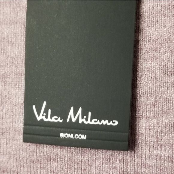 Vila Milano lightweight sweater wool blend 3/4 sle - Picture 2 of 7